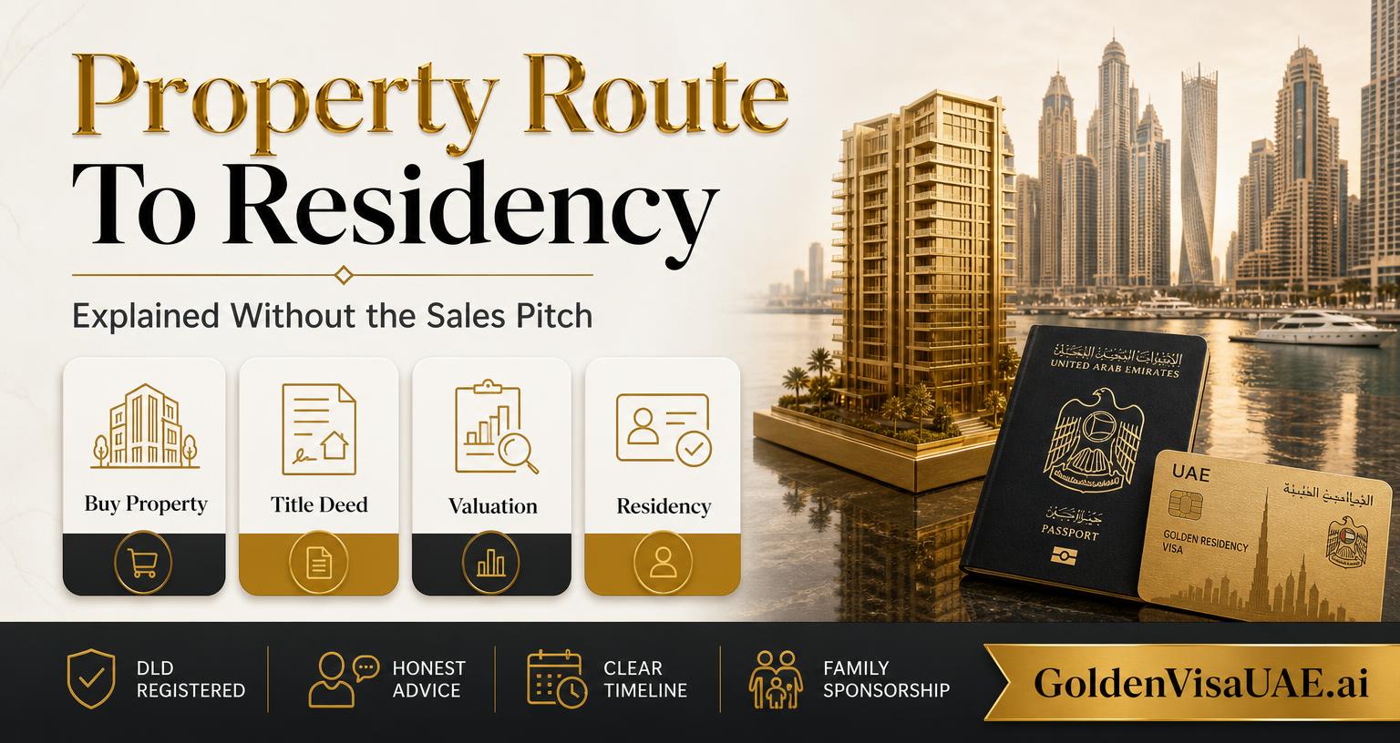 The property route to residency, explained without the sales pitch